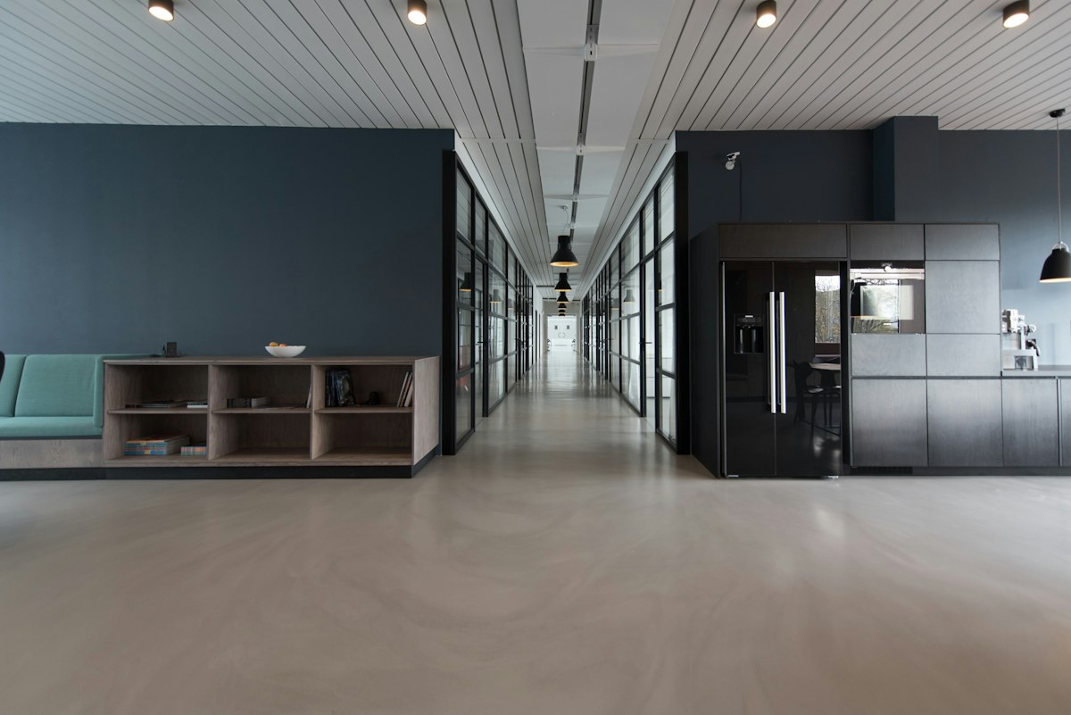 Bright, clean modern office